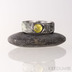 Snubní prsten nerezová ocel damasteel - Natura a kámen naturál