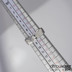 Prsten kovan nerezov ocel - Draill + ir diamant 1,5 mm - vel. 48