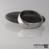 Kovaný zásnubní prsten damasteel - GRADA - velikost 55