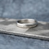 Klasik matn a ir diamant 1,5 mm - Kovan nerezov prsten - 55, ka 3,5 mm, tlouka 1,5 mm, matn, profil B - S1434 (4)