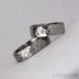 DRAILL + ir diamant 1,7 mm - Prsten kovan z nerezov oceli - leskl