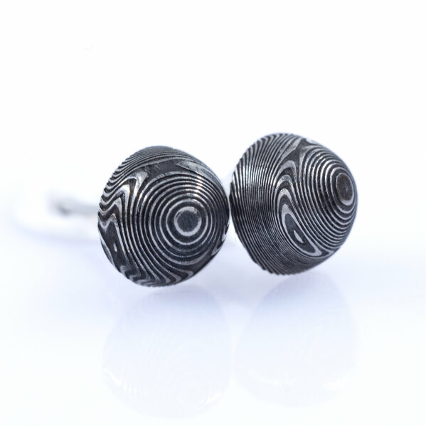 Buttonky, devo - kovan damasteel nunice,tmav - CR6511