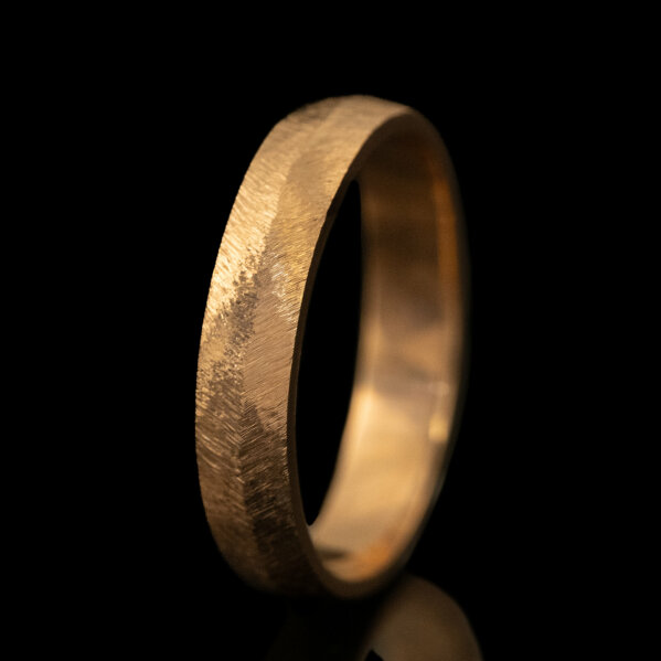 Klas gold red - zlat snubn prsten, vel.59,5/4/1,3 mm, CR6521