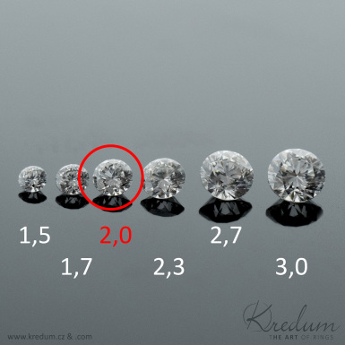 Prodn diamant ir - prmr 2 mm