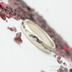ukázka osazení diamantu - Golden klasik draill white a diamant 1,5 mm - 50, šířka 3,5 mm, tloušťka 1,2 mm - Zlaté snubní prsteny