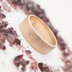 Prima gold red - zlat snubn prsteny - sk2646 - povrchov prava staen mat