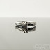 Gordik flower Au a ir diamant 1,5 mm - velikost 56, ka 4 mm - Motan zsnubn prsten - k 2245 (2)
