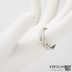 Gordik flower s celozlatou kytikou a diamantem 1,5 mm - velikost  54, ka 3,5 mm, prmr kytiky 6,5 mm - k 1114 a (6)