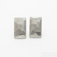 Rock - matn - Kovan manetov knoflky z nerezov oceli