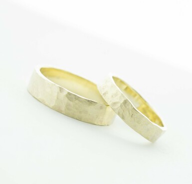 Archeos gold yellow - zlatý snubní prsten