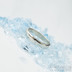 Zásnubní prsten z bílého zlata s diamantem - Prima Gold White, čirý diamant 1,7 mm, prsten z bílého zlata, velikost 55, šířka 3,5 mm, tloušťka 1,3 mm, lesklý, profil B - k 1737