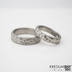 Snubní prsteny z titanu - Klasik Marro a čirý diamant 1,7 mm, velikost 50, šířka: 4.0 mm - k 0449