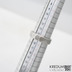 Klasik Draill a kabošon růženín 3 mm - Kovaný snubní prsten - produkt č. 1022