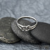Loop Silver Patina - Stříbrný prsten, SK1568