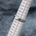Luna - dřevo - Stříbrné snubní prsteny a damasteel - 53, šířka 5,5, tloušťka 1,6 mm, lept 100% TM, B - S1355