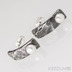 Moon Natura s perlou - kovan damasteel nunice - Rozmry cca 17,5 x 5,5 mm, perla cca 4,5 mm