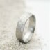 ocelov snubn prsten Natura - vel. 57, ka 5,5 mm, tlouka slab, profil C+CF - k 4631