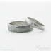Snubn prsteny damasteel - Prima + brouen safr 1,5 mm vsazen do stbra, vel. 54, ka 4 mm, tl. stedn, devo, svtl jemn lept, profil A - k 5985