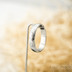 Prima - vítr - velikost 59, šířka 4,6 mm, tloušťka 1,6 mm, lept 75% světlý, profil B - Damasteel snubní prsteny - sk1705 (2)