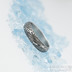 Prima voda - velikost 52, šířka 4,8 mm, tloušťka 1,5 mm, lept extra, profil A - Kovaný snubní prsten z oceli damasteel, SK2098 (3)
