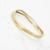Golden Plain yellow - Zlatý snubní prsten