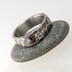 prsten Natura a kaboon grant almandin - velikost 56, ka 5,5 mm - s1650