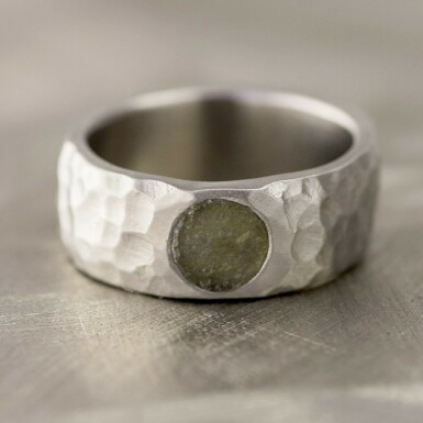 Klasik Marro a kmen natural - kovan snubn prsten z nerezov oceli