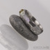 Rocksteel a kámen natura - Snubní prsten z oceli damasteel 