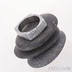 Round square, voda - Kovaný prsten damasteel - 50, šířka 5,6 mm, tloušťka 1,5 mm v rozích až 3,4 mm, lept 100% TM - S1160 (3)