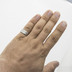 run kovan snubn prsten chirurgick ocel - Natura matn, ka 8,5 mm, profil C