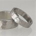 Snubn prsten s perlou chirurgick ocel  velikost 49, ka 4 mm, profil C, matn - AVT 4563