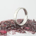 Silverd draill - velikost 54, šířka 4 mm, lesklý, lehké vnitřní zaoblení - Stříbrný zásnubní prsten - k 1704 (3)