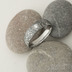 Zsnubn prsten s diamantem - Siona damasteel a diamant 2,7 mm - vel. 56, ka hlavy 5,5 mm, do dlan 4 mm, lept tmav sten, profil B+CF - K 2208