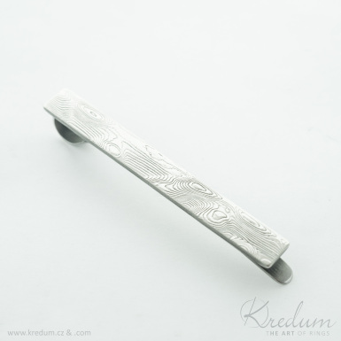 Pan Q - Kovan spona na kravatu damasteel- SK4555