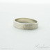 Natura gold white - zlat snubn prsten - SK4691
