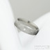 Skalák a čirý diamant 2 mm - velikost 56, šířka 5 mm, tlouš´tka střední - Nerezové snubní prsteny - k 1813