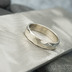 Skalák gold white - lesklý - velikost 55, šířka 4,5 mm, tloušťka 1,3 mm - Zlatý snubní prsten, SK2058 (2)
