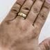 Skalk gold yellow matn - velikost 60, ka 6 mm, tlouka 1,6 mm, lehk vnitn zaoblen - Zlat snubn prsteny - k 1931