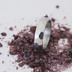 Skalk leskl - velikost 54, ka 5 mm, tlouka 1,5 mm - Kovan nerezov snubn prsten, SK2459 (4)
