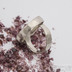Skalák white, matný - šířka 4,5 mm, tloušťka 1,3 mm - Zlaté snubní prsteny