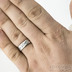 BETULA - kovan snubn prsten z nerezov oceli
