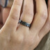 Raw tmav, vel.55 - kovan snubn prsten z nerezov oceli - CR5723