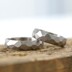 Rock matný - kovaný snubní prsten z nerezové oceli