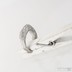 Spine - Výrazný prsten z nerezové oceli damasteel, S1506