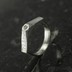 Tulipus a čirý diamant 1,7 mm - Damasteel zásnubní prsten, S831 - velikost 48,5 - TW lept 75 SV (6)