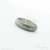 Prima rky - Kovan snubn prsten z nerez oceli damasteel, V4946