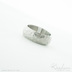 Marro - kovan snubn prsten z nerezov oceli, V5128