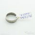 Natura titan - leskl - kovan snubn prsten, V5240
