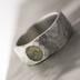 Kovan nerezov snubn prsten - Klasik Maro s vltavnem - celkov e 7 mm