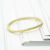 Plain gold yellow - zlat snubn prsten
